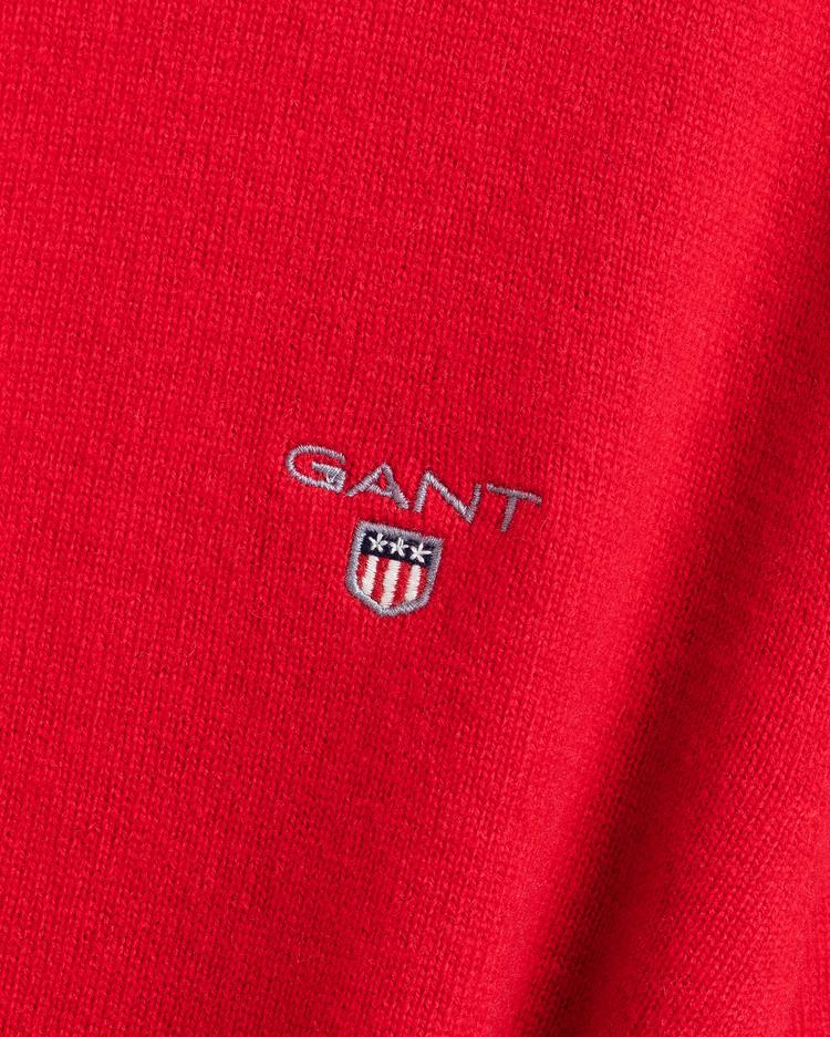 Gant Classic Cotton Crew Neck Jumper - Image 2
