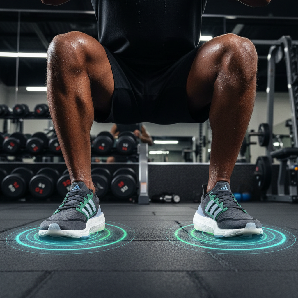 Adidas Ultraboost 23 Neutral running shoe men grey green HQ6342 - Image 2