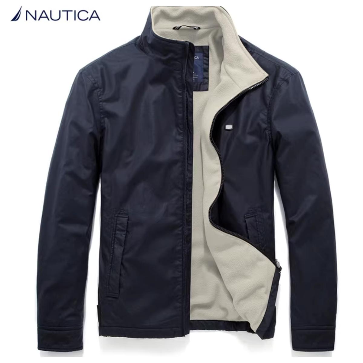 Nautica men's stand-up collar jacket - Image 4