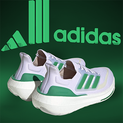 Adidas Ultraboost Light White Tint Court Green Blue Dawn HQ6350 - Image 2