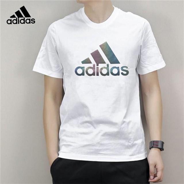Adidas short-sleeved men's summer - الصورة 2