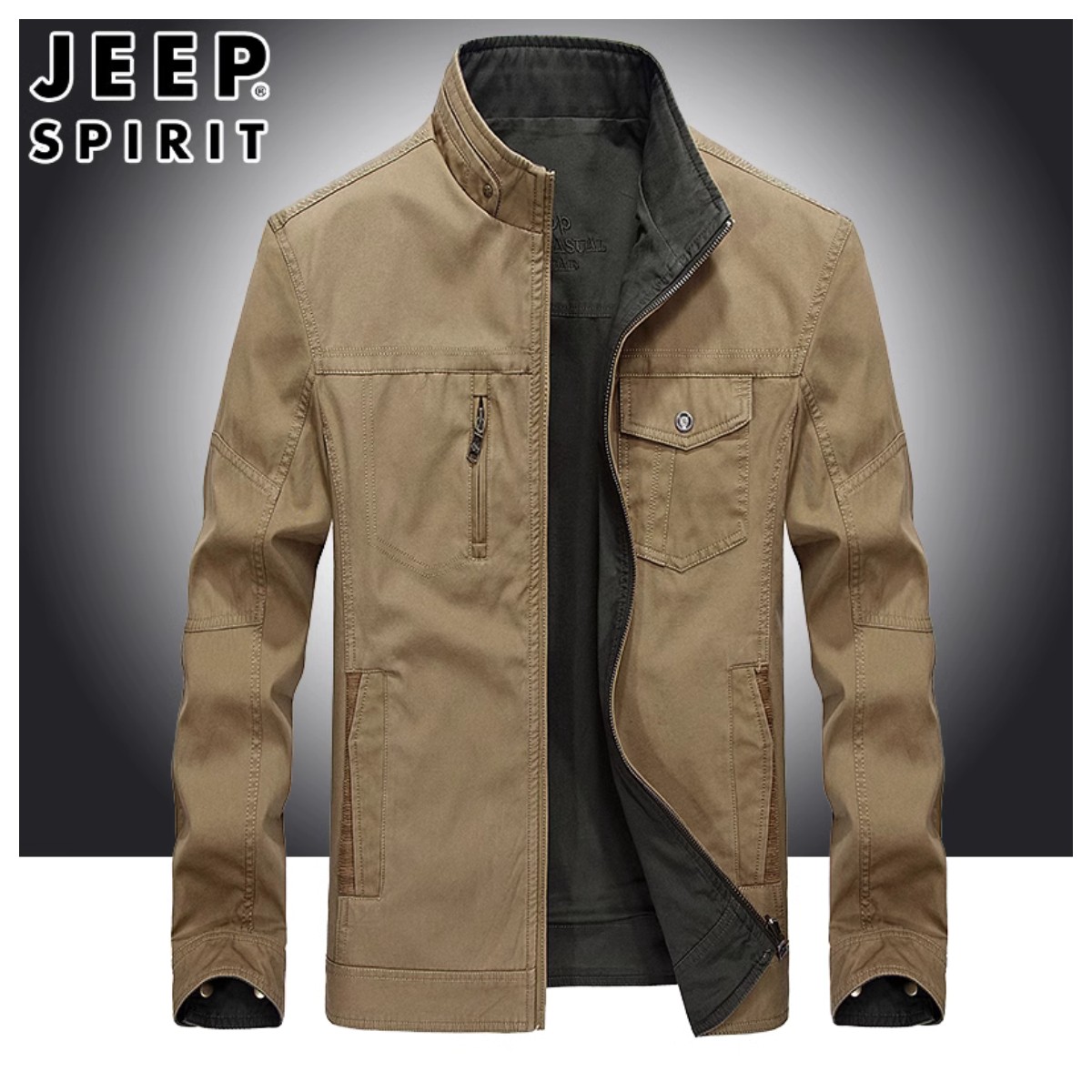 JEEP jeep winter jacket plus velvet Jeep