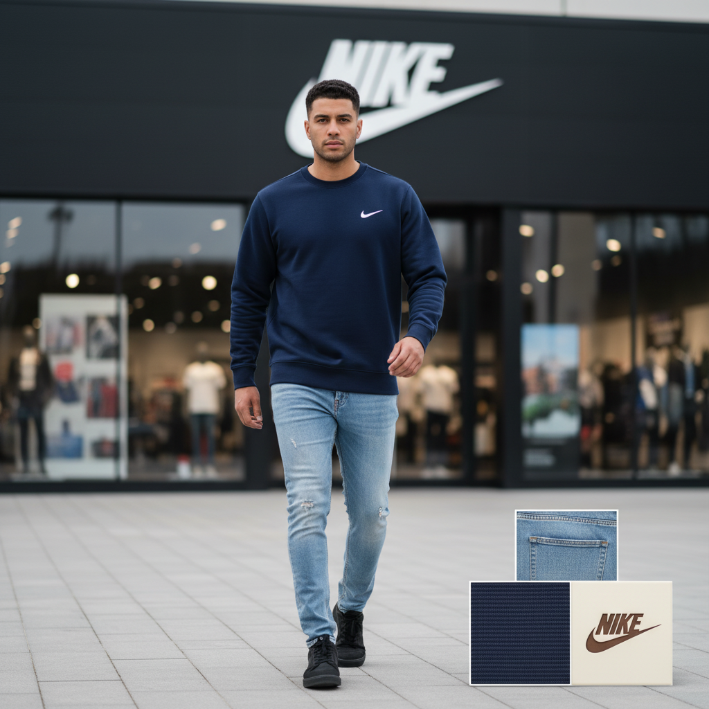 Nike Crewneck Sweatshirt - Image 3