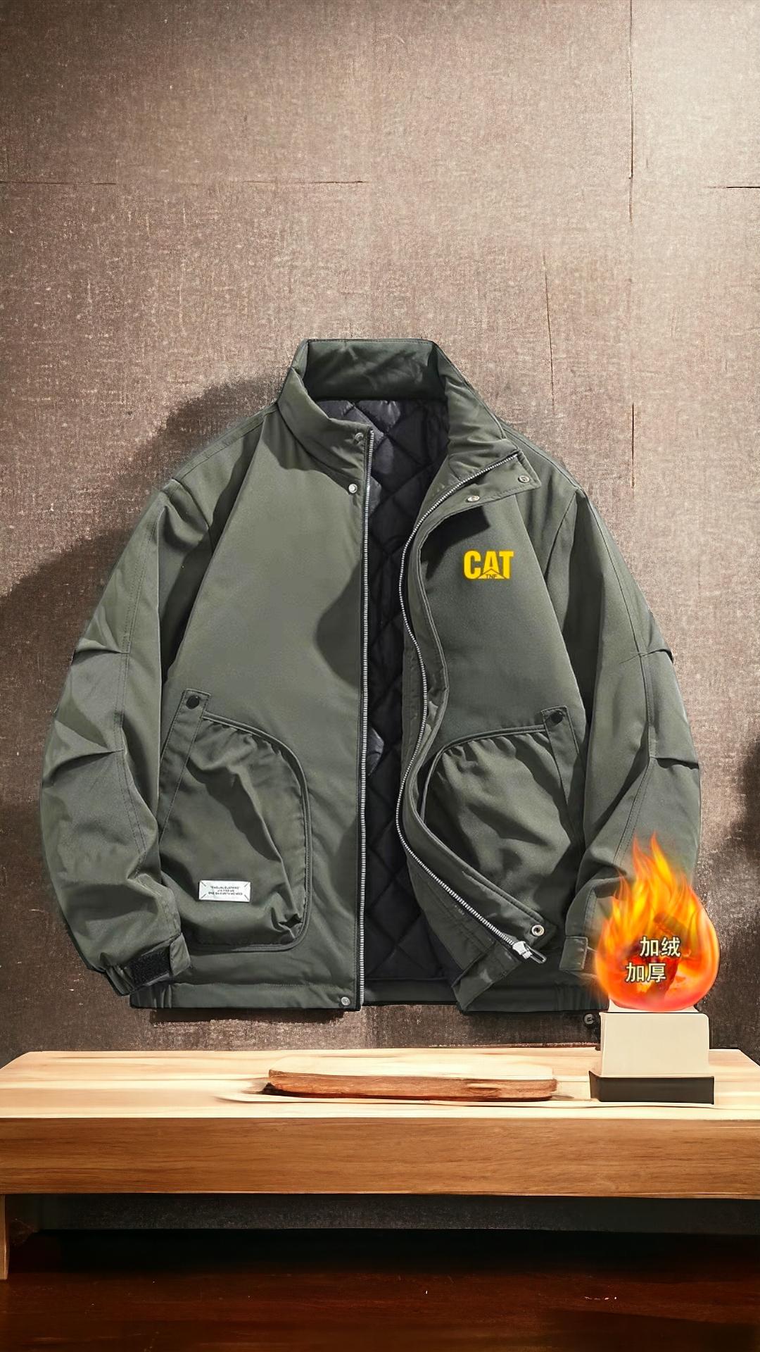 TNF CAT/Carter stand-up collar jacket Cat