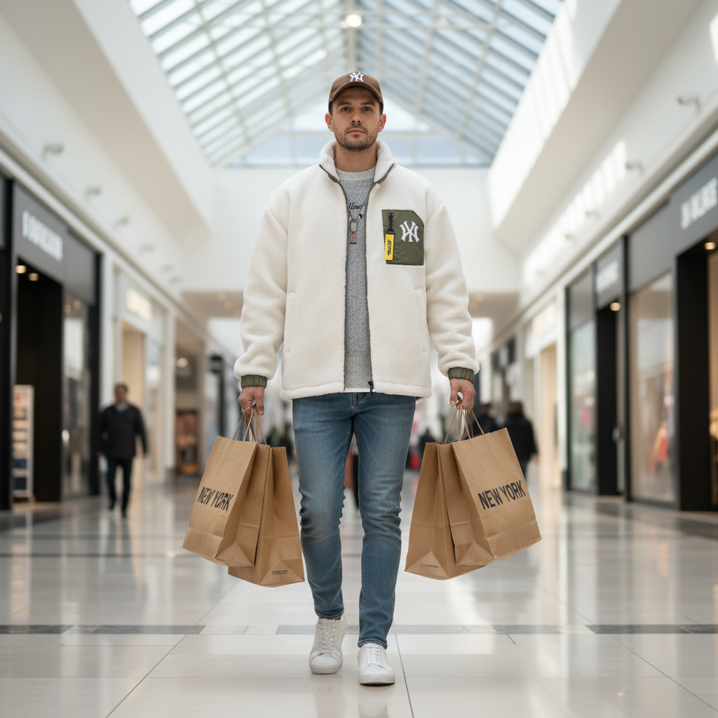 NY men wool Jacket - Image 8