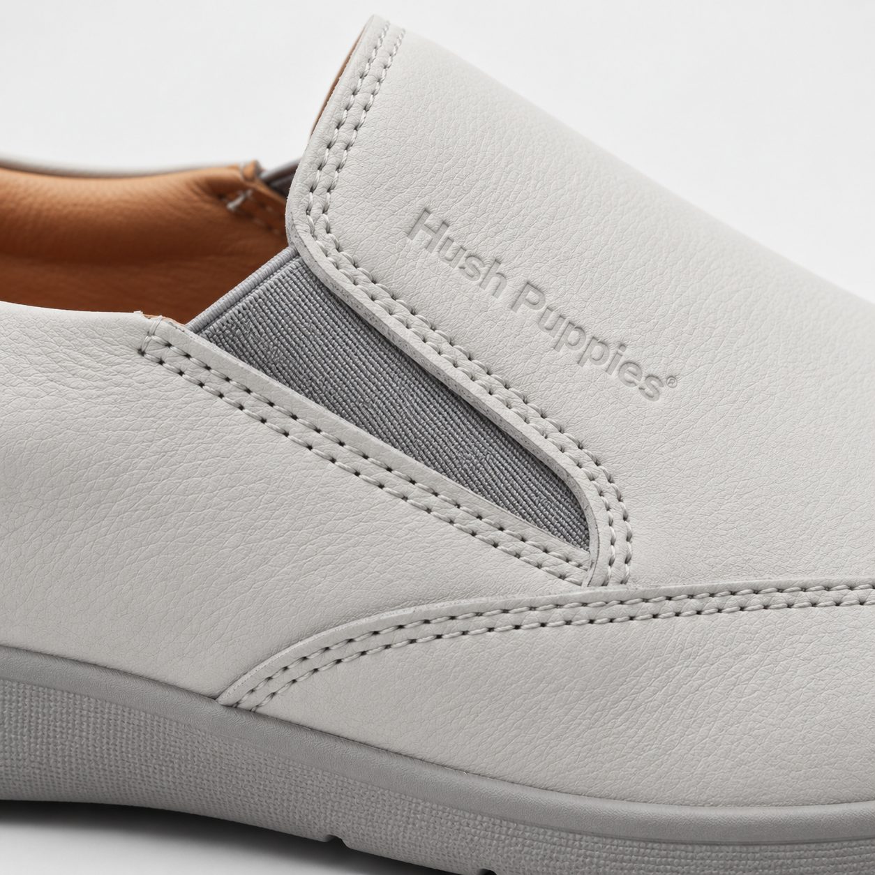 hush puppies Grey Baylor Slip-On Shoes 3912