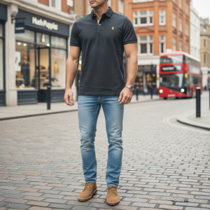 Hush Puppies Polo T-Shirt For Men