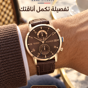 Tommy Hilfiger Kane Men's Brown Dial Watch 1710400 — ugc