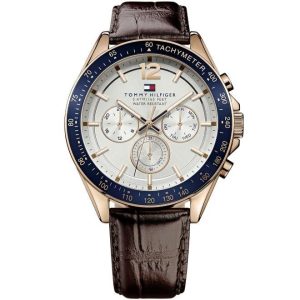Tommy Hilfiger Luke Men's Silver-white Dial Watch 1791118 — original