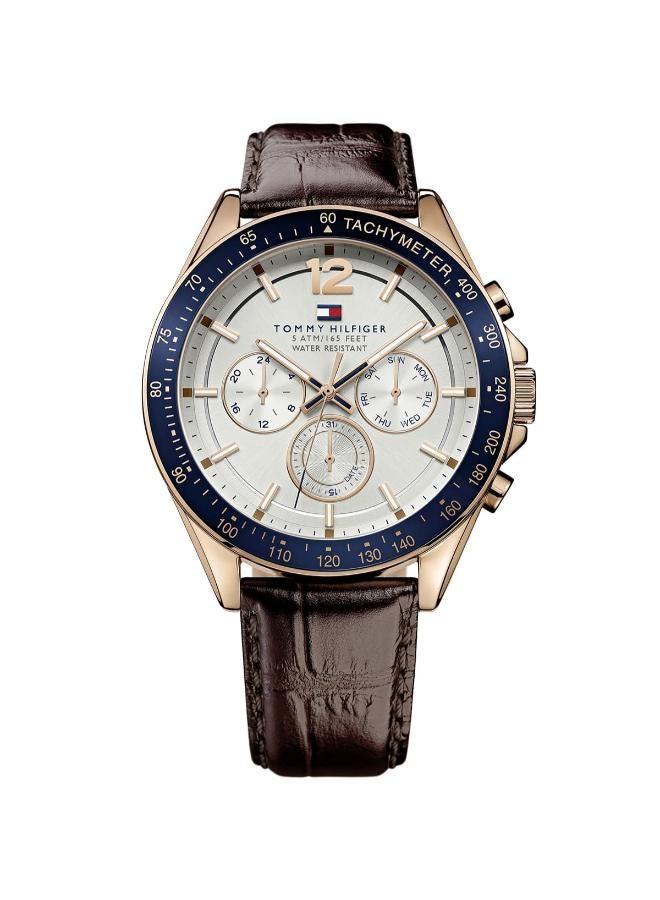 Tommy Hilfiger Luke Men's Silver-white Dial Watch 1791118 — original