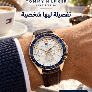 Tommy Hilfiger Luke Men's Silver-white Dial Watch 1791118 — ugc