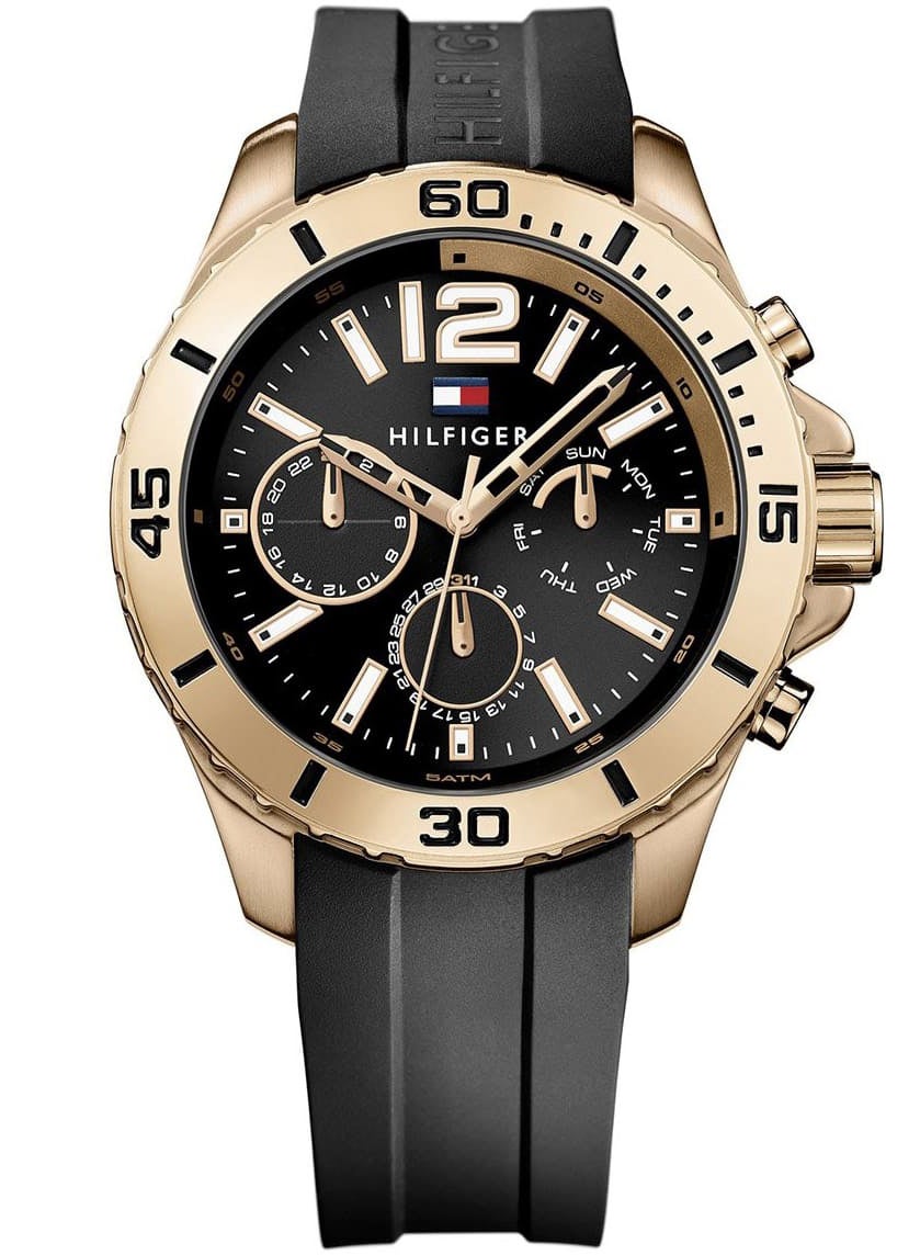 Tommy Hilfiger Nolan Men's Black Dial Watch 1791145 — original