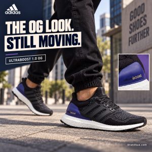 Adidas Ultra Boost G28319 — Original-style heel detail and contemporary use connect heritage.