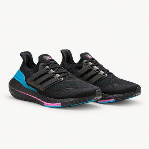 adidas UltraBoost 21 'Black Active Teal' FZ1921 — Product view