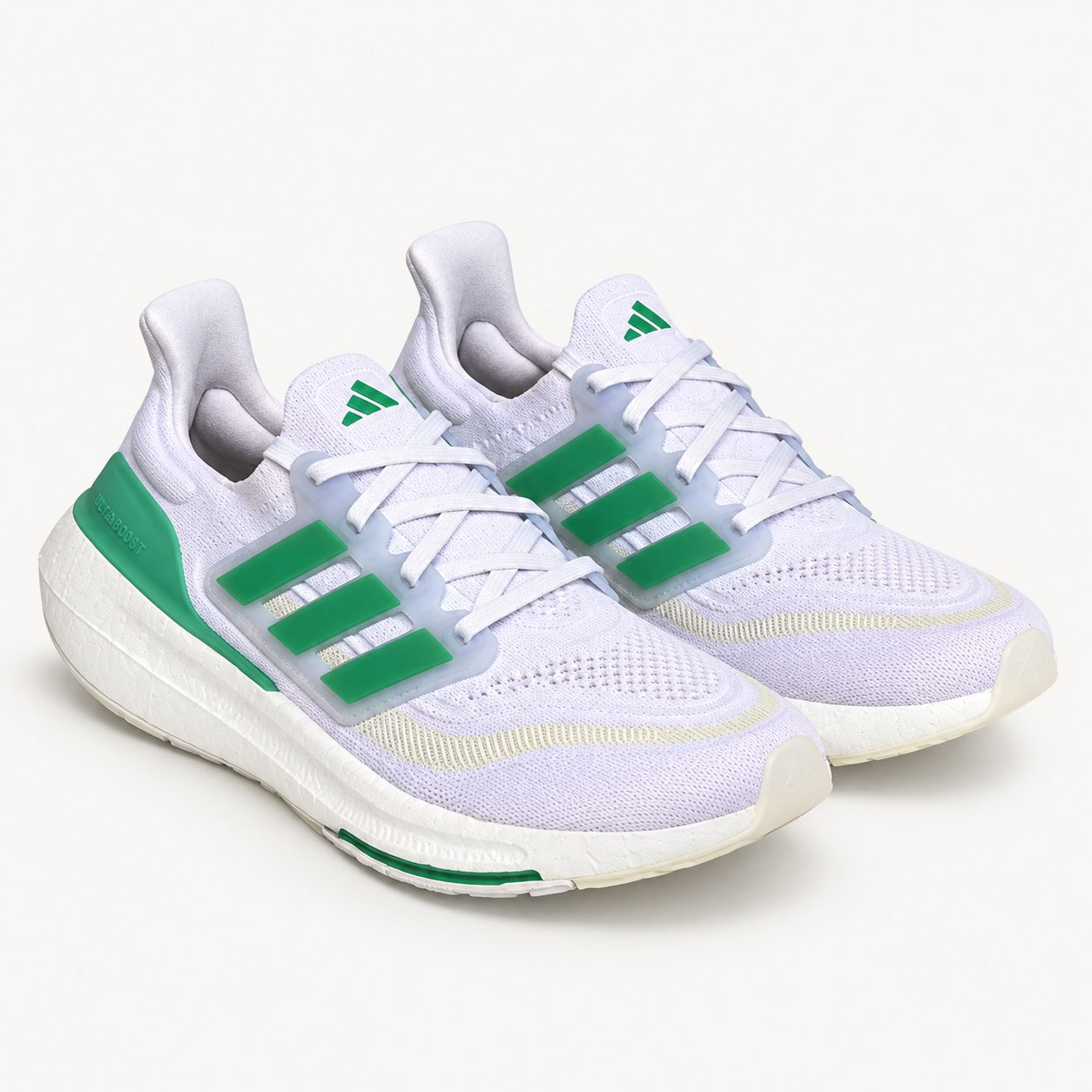 Adidas Ultraboost Light White Tint Court Green Blue Dawn HQ6350 — Product view