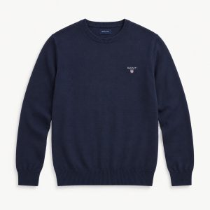 Gant Classic Cotton Crew Neck Jumper — Product view