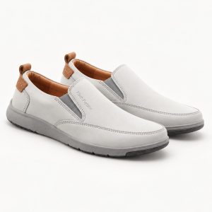 hush puppies Grey Baylor Slip-On Shoes 3912 — Product view
