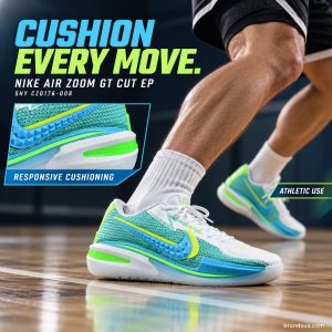 Nike Air Zoom GT Cut EP Shy CZ0176-008 — CUSHION EVERY MOVE.; Adultathlete lowerlegs inshorts doeslightlateraltrainingstep o…