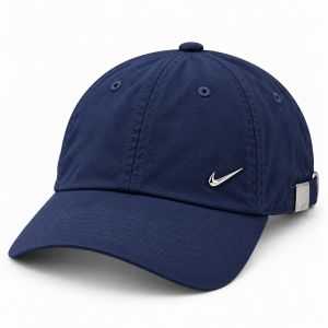 NIKE U NSW H86 CAP NK METAL SWOOSH 943092 — nike-navy-metal-swoosh-cap-cover-r1