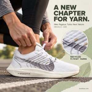 Nike Pegasus Turbo Next Nature DM3413-100 — A NEW CHAPTER FOR YARN.; Adult tyingexactwhitegreysource-shoe atoutdoorstartpoin…