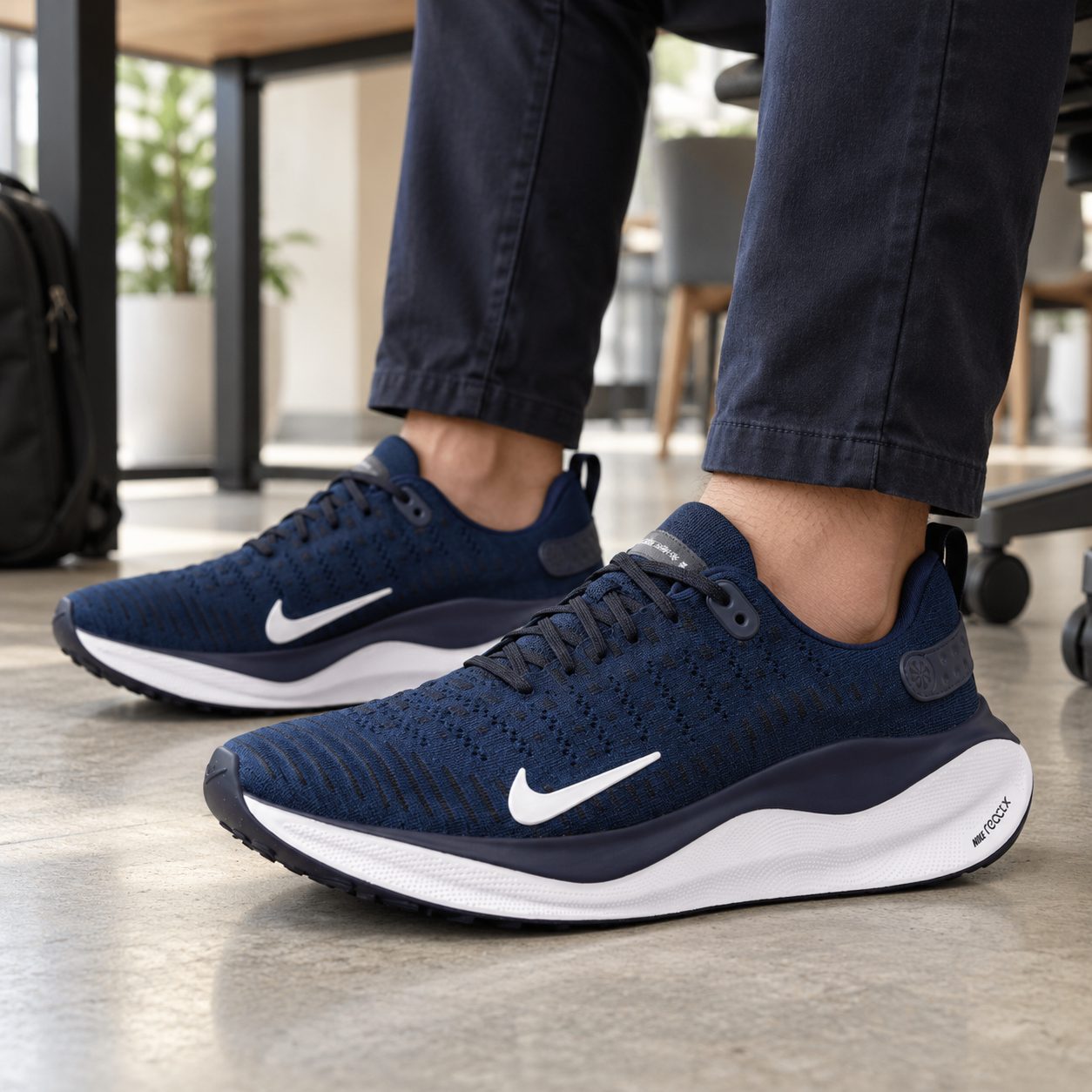Nike Reaction X Infinity Navy DR2665-400 — Size: 43
