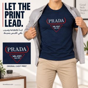 Parada Men's T-Shirt Short Sleeve — Wearer pulls on an open unbranded neutral overshirt while original print remains clearly…