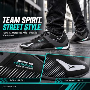 Puma F1 Mercedes Amg Petronas306845-02 — TEAM SPIRIT. STREET STYLE.; Adult inblackjeans walksindustrialcitypedestrianarcade…