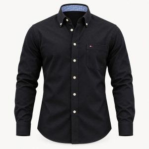 Tommy Long-sleeved Oxford pure cotton — Product view