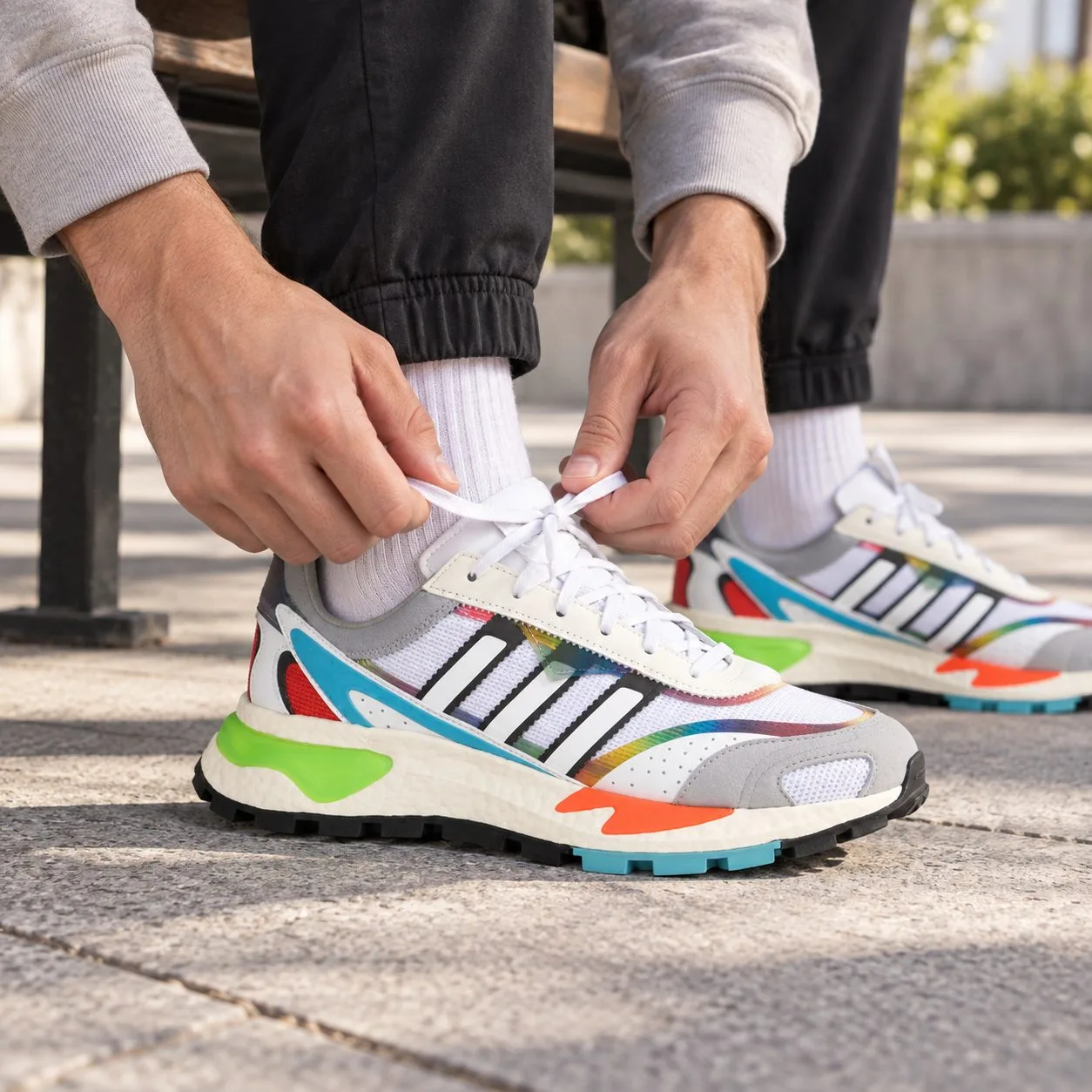 Adidas Retropy P9 Cloud H03084 — Size: 42