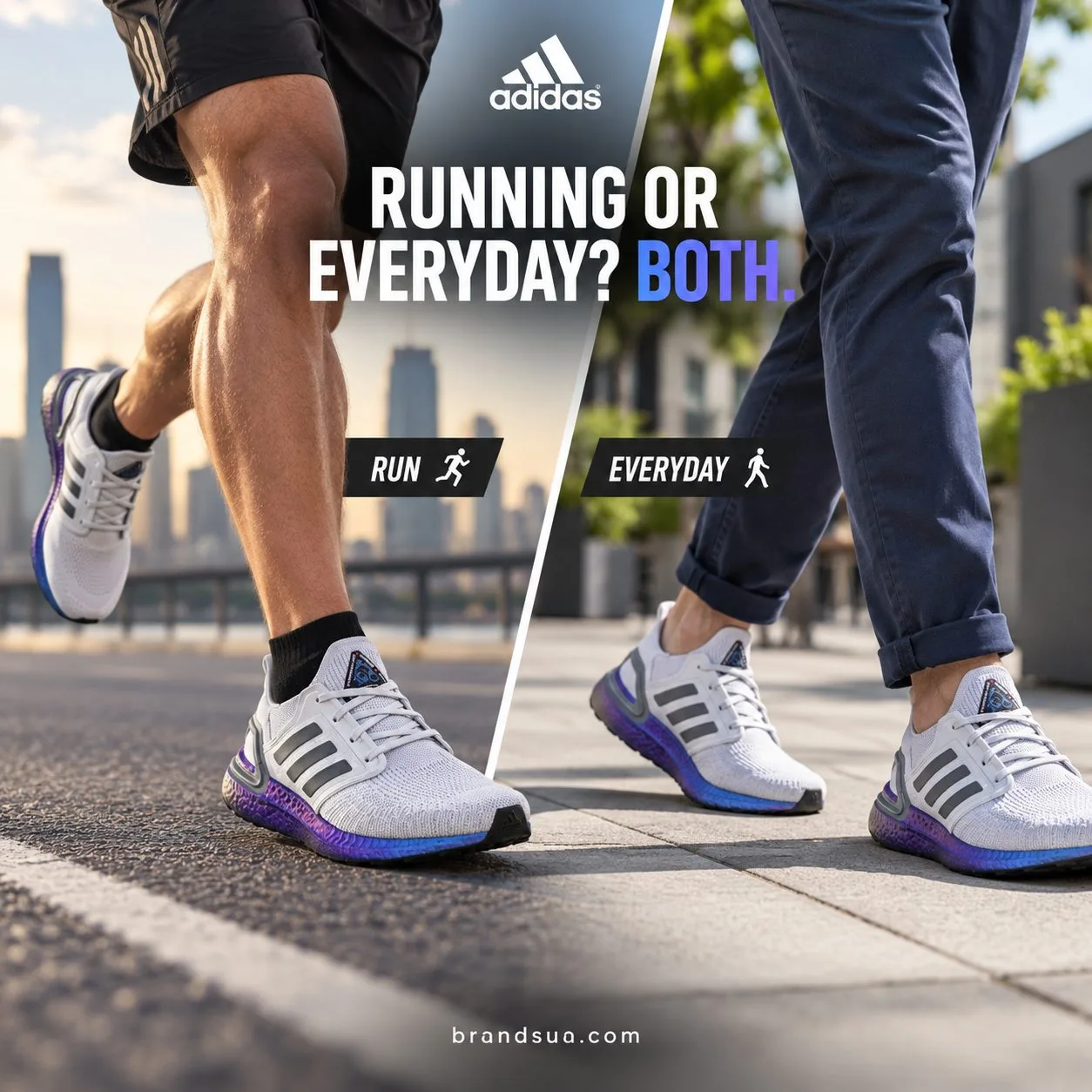 Adidas UltraBoost 20 Grey FG0755 — Two actual-use outfits answer question concretely.