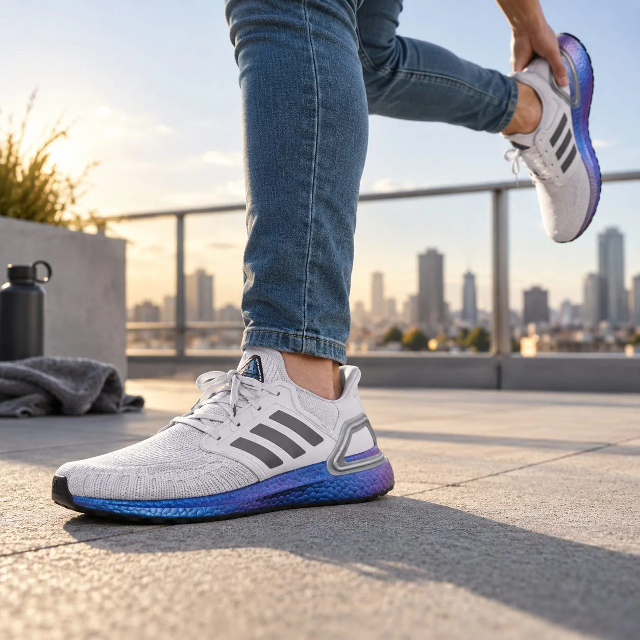 Adidas UltraBoost 20 Grey FG0755 — Size: 44