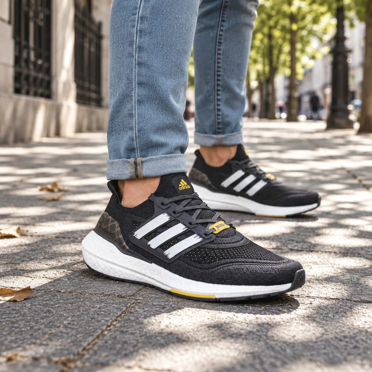 ADIDAS ULTRABOOST 21 HK CITY PACK GW5838 — Size: 42