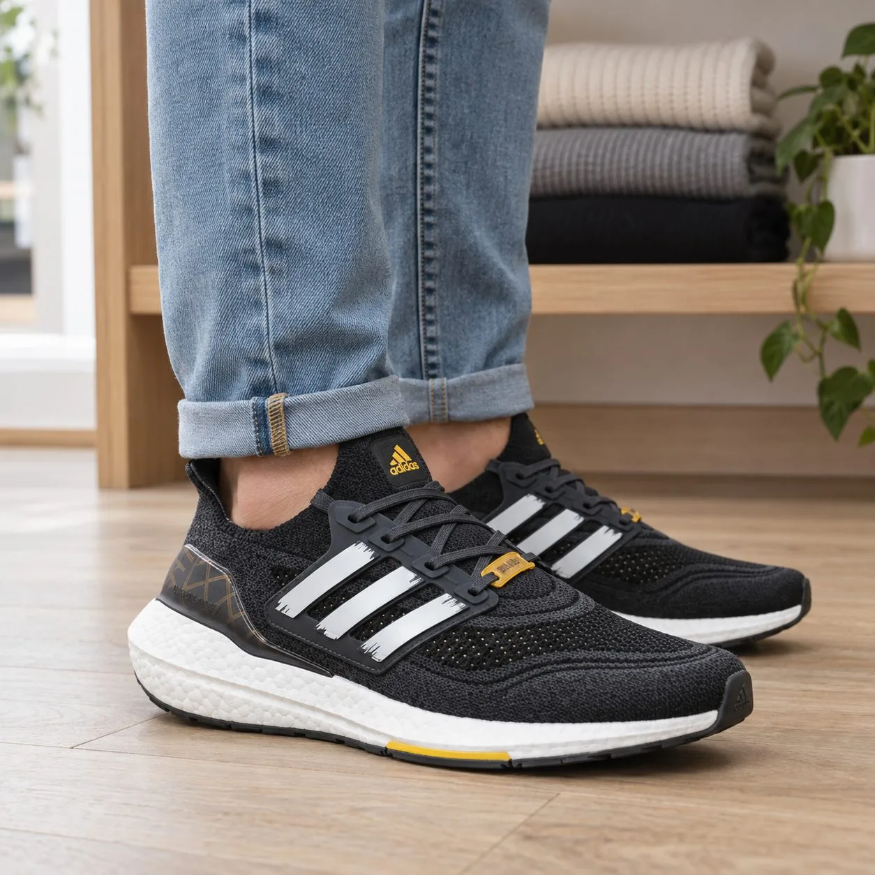 ADIDAS ULTRABOOST 21 HK CITY PACK GW5838 — Size: 43-1-3