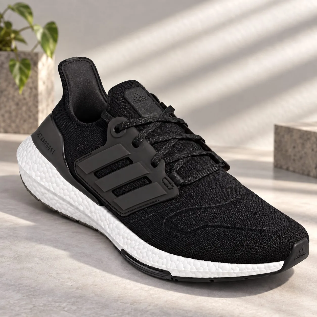 Adidas UltraBoost 22 'Black White' GX3062 — Size: 43