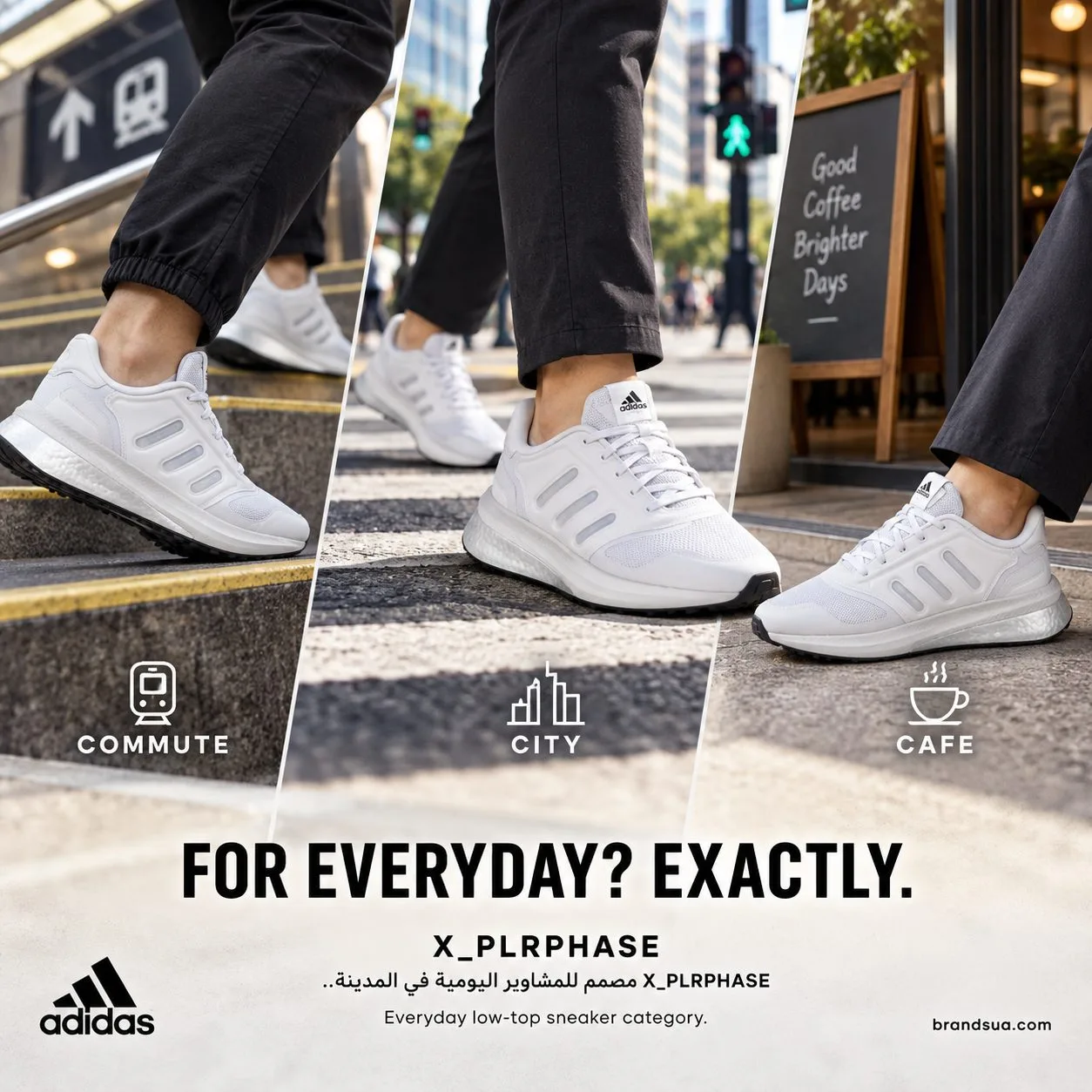 Adidas X_PLRPHASE SHOES IG3055 — Routine contexts answer use FAQ concretely.