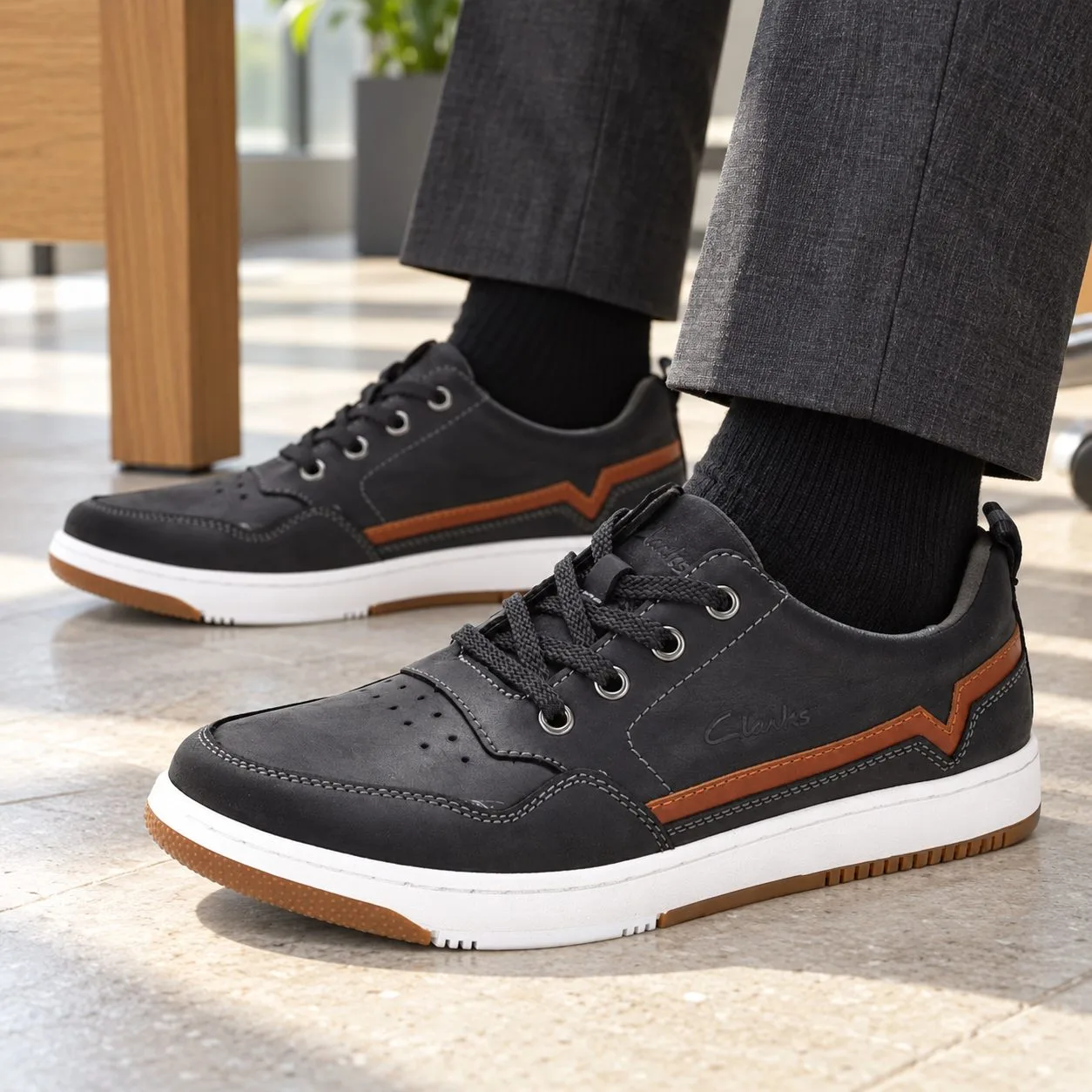 Clarks Men's Trigen — Colors: black, Size: 44