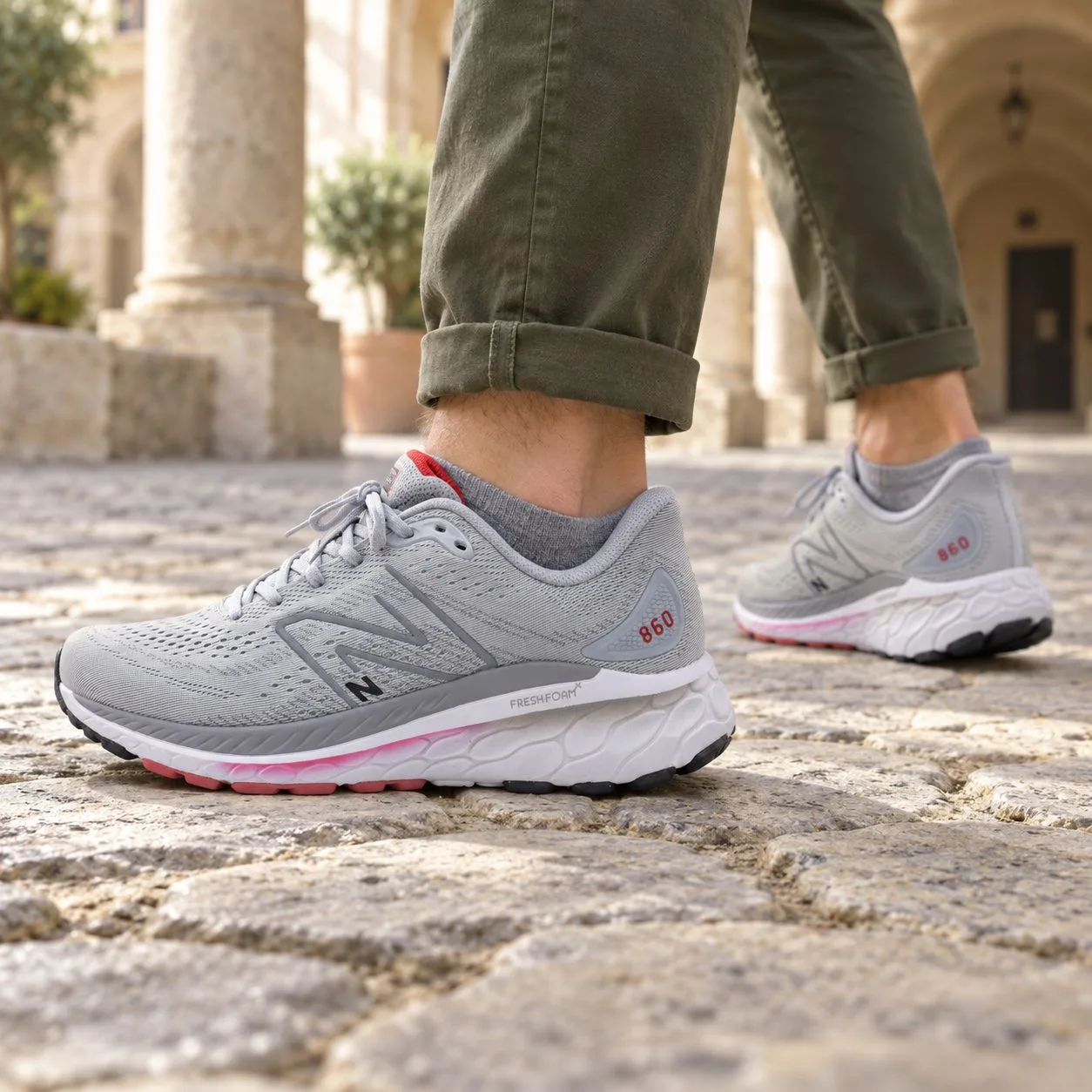 New Balance Fresh Foam EVOZ 2 Grey M860S13 — Size: 45