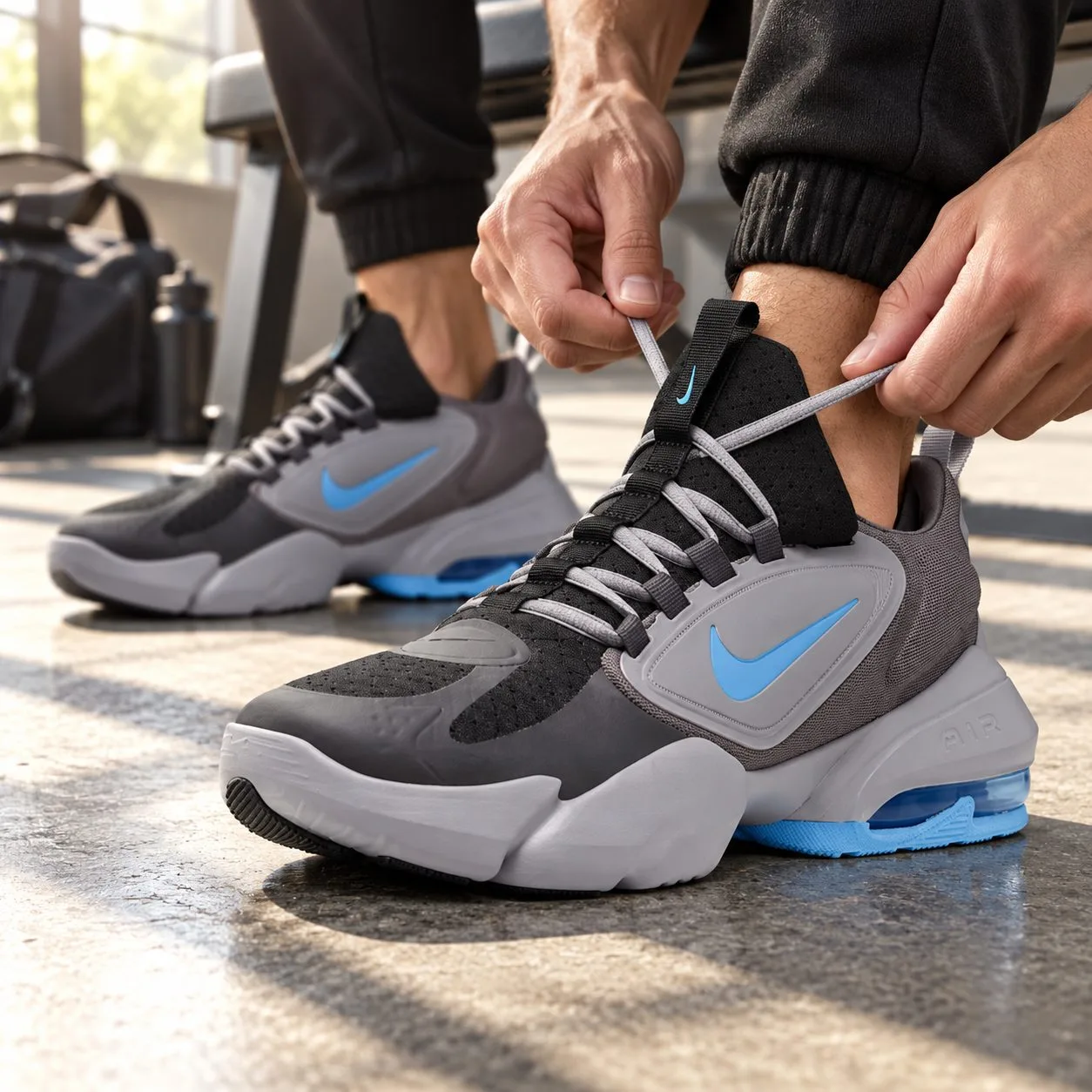 Nike Air Max Alpha Savage 'Black Thunder Grey' AT3378-040 — Size: 40