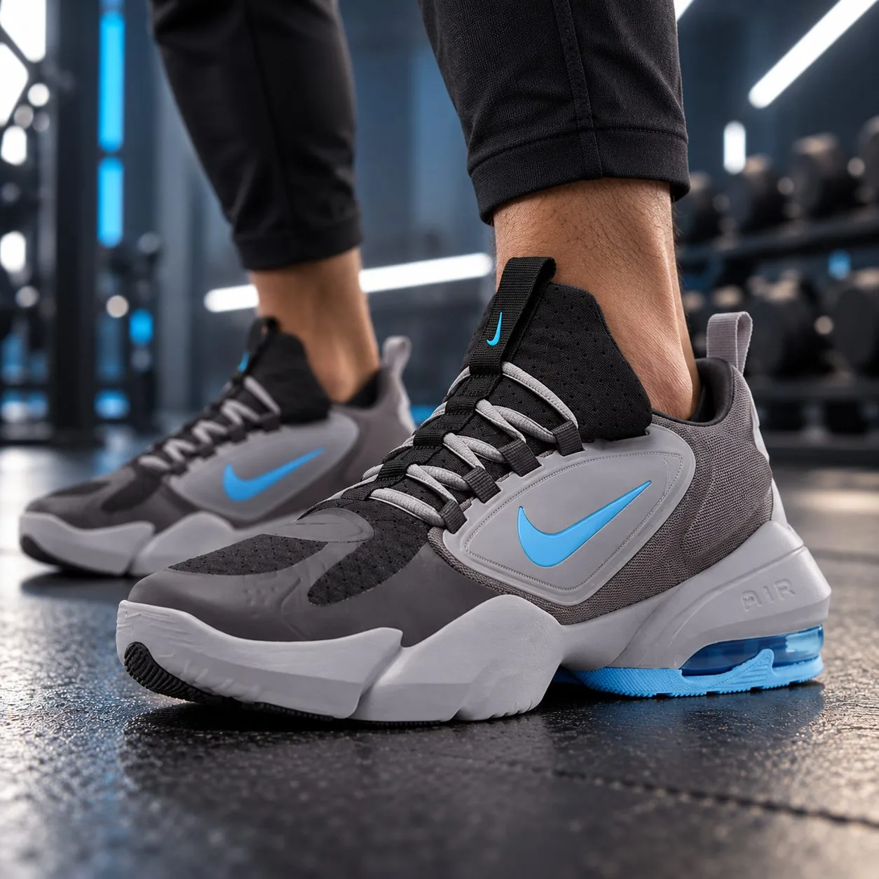 Nike Air Max Alpha Savage 'Black Thunder Grey' AT3378-040 — Size: 41
