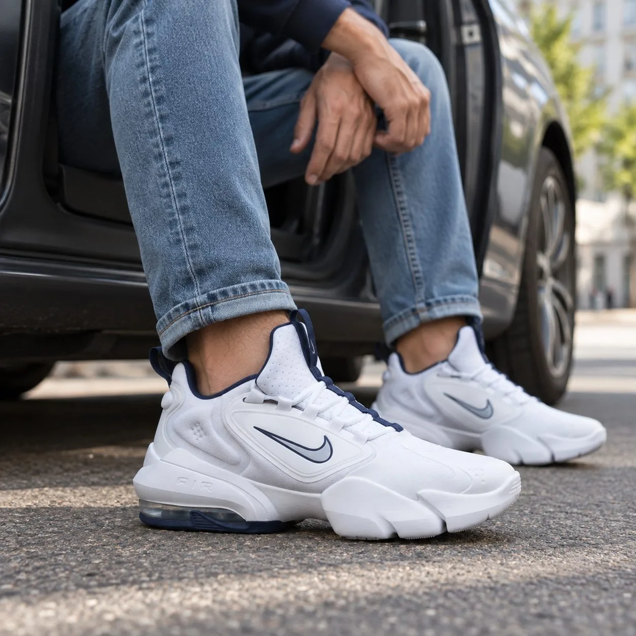 Nike Air Max Alpha Savage White Midnight Navy — Size: 44