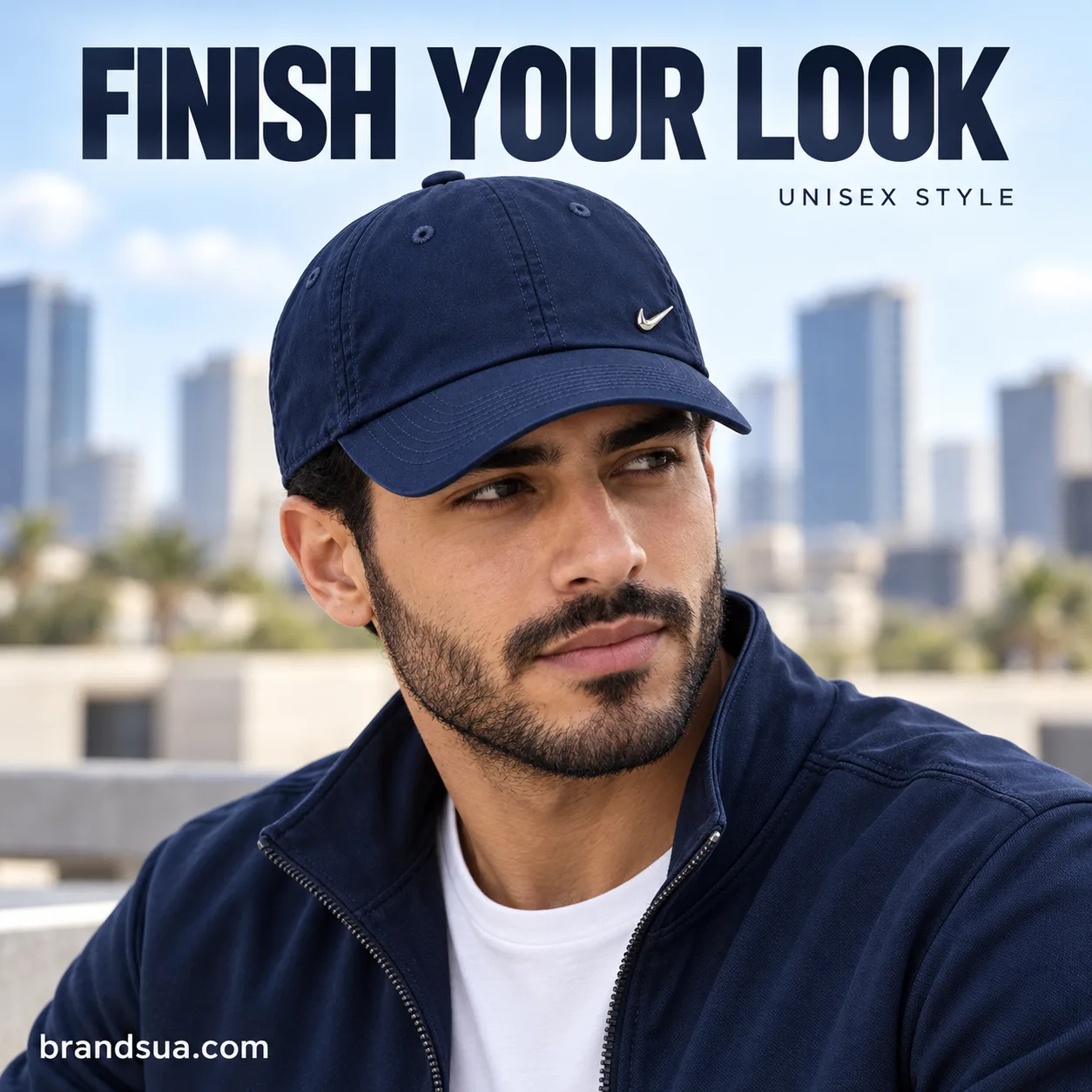 NIKE U NSW H86 CAP NK METAL SWOOSH 943092 — nike-navy-metal-swoosh-cap-male-en-r2