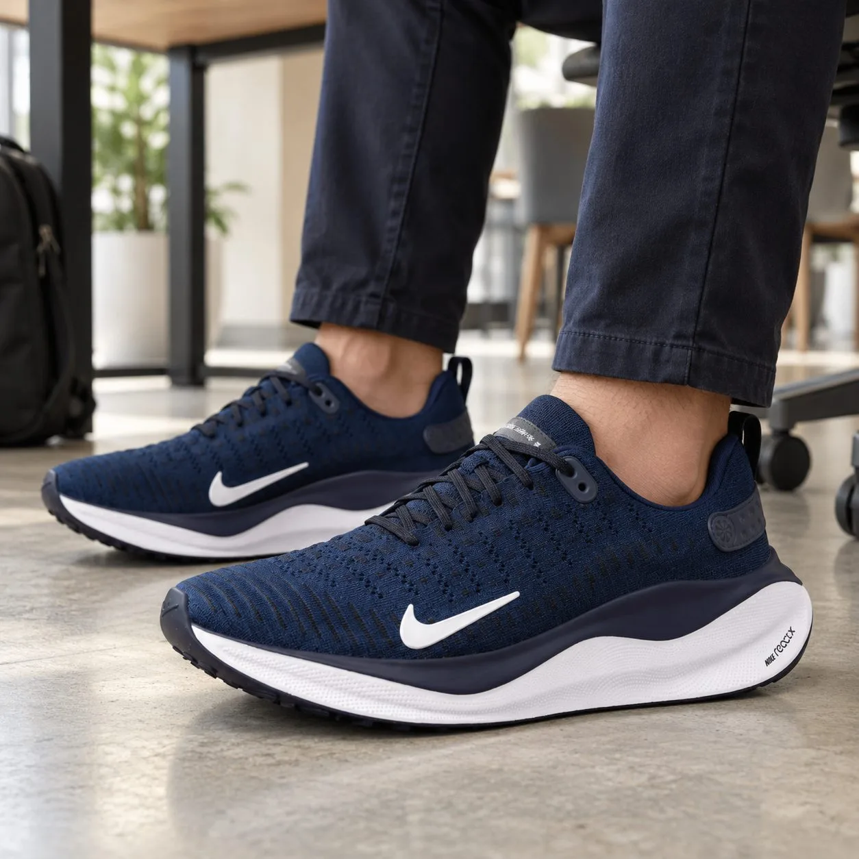 Nike Reaction X Infinity Navy DR2665-400 — Size: 43