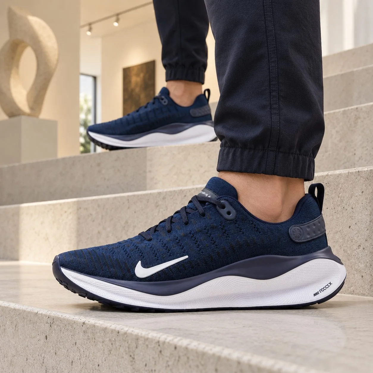 Nike Reaction X Infinity Navy DR2665-400 — Size: 45