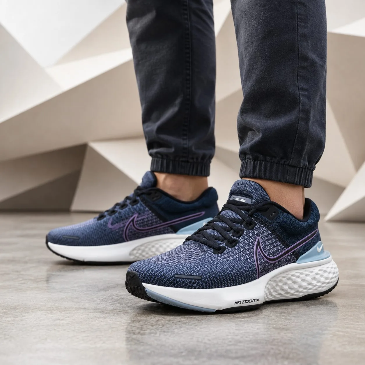 Nike ZoomX Invincible Run Flyknit 2 'Dark Marina Blue' DC9993-400 — Size: 43