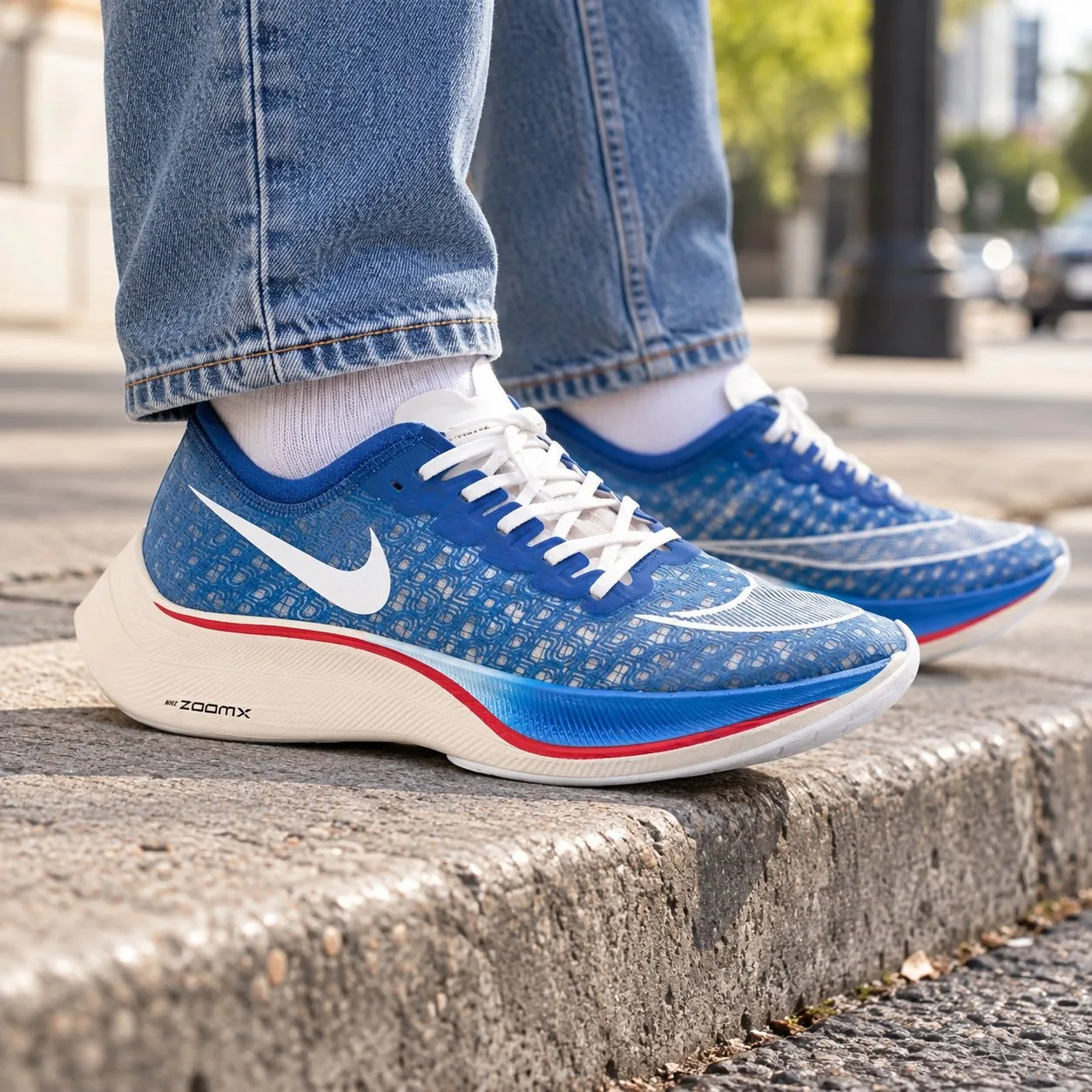 Nike ZoomX Vaporfly NEXT% DD8337-400 — Size: 42