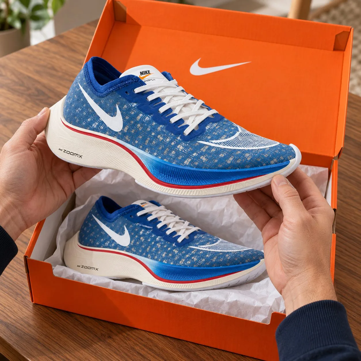 Nike ZoomX Vaporfly NEXT% DD8337-400 — Size: 45