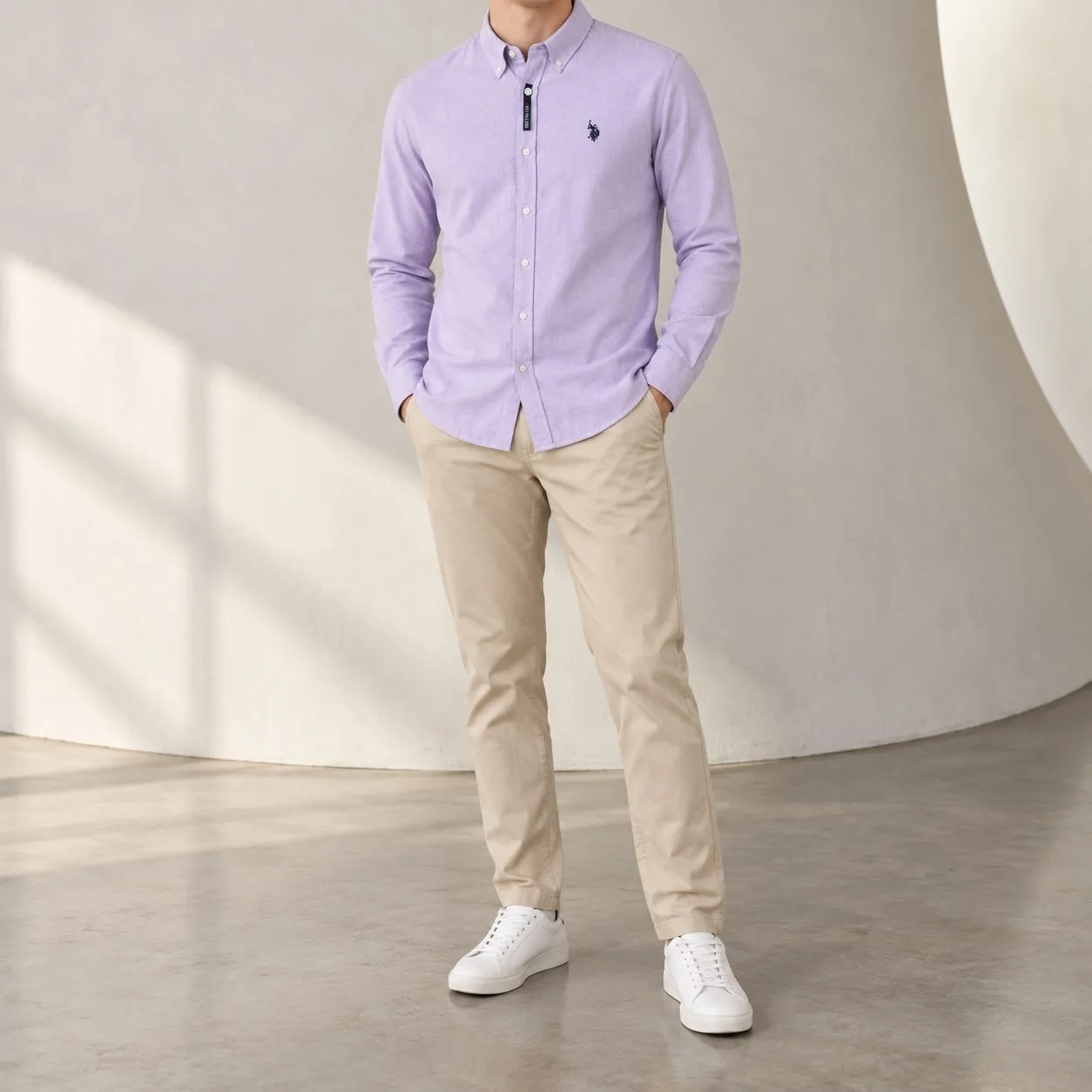 U.S POLO For men- winter — Colors: purple, Size: xl